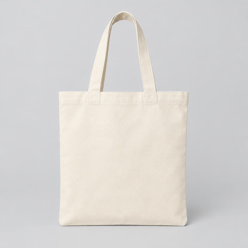 Natural Canvas Tote Bag
